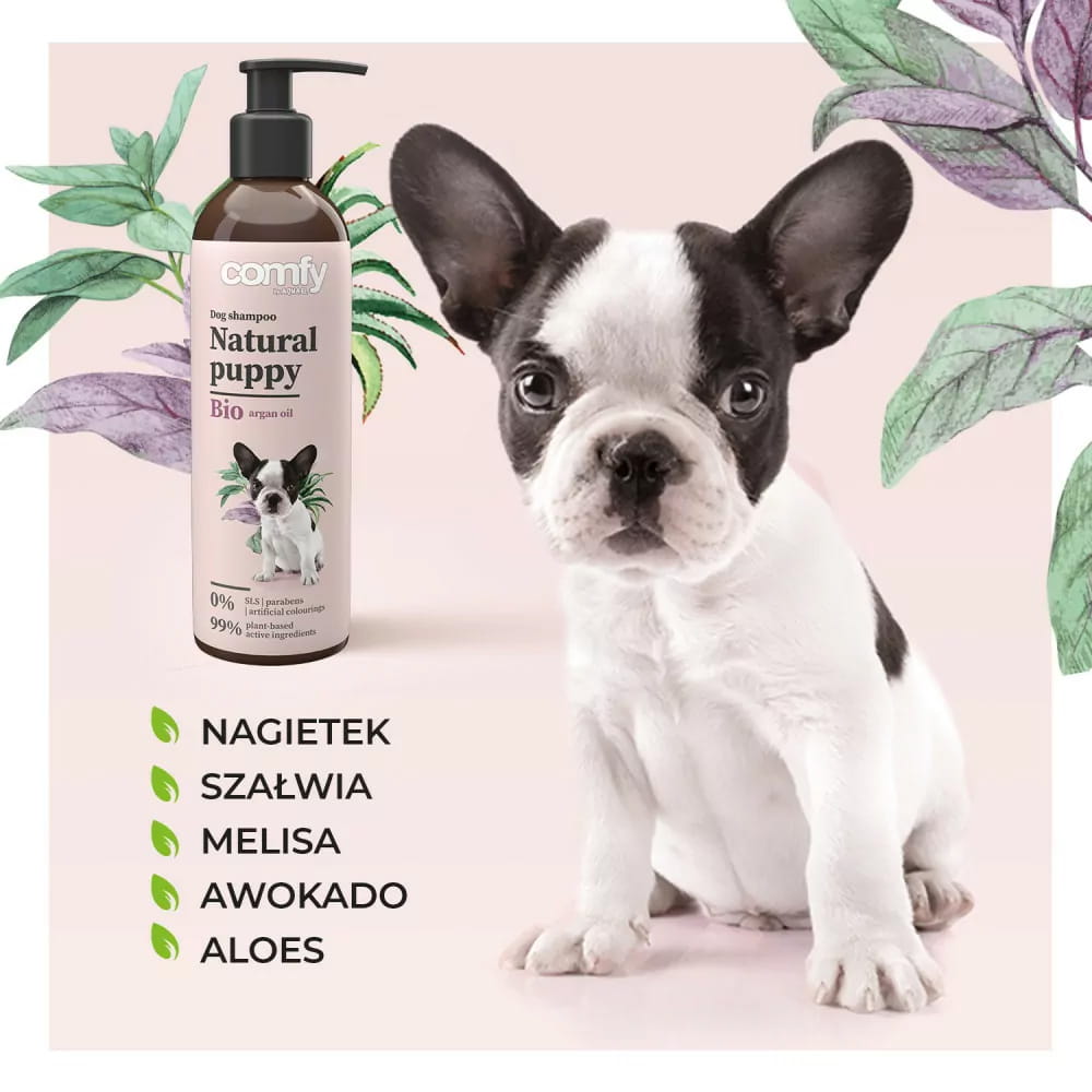 Comfy Natural Puppy Naturalny Szampon Dla Szczeniąt 250ml